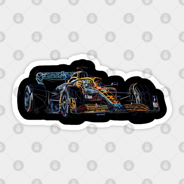 Ricciardo Lando Car Sticker by Worldengine